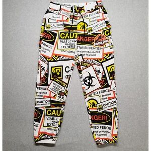 The Hundreds X Jurassic Park All Over Print Design Malcolm Sweatpants Mens XL